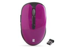 Everest SM-865 6D 1600dpi Alkalin Pilli Bordo Kristal Kutulu Kablosuz Sessiz Mouse