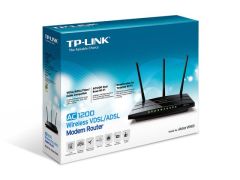 TP-LINK ARCHER VR400 1200 Mbps KABLOSUZ DUAL BAND VDSL/ADSL MODEM/ROUTER