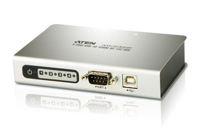 ATEN UC2324-AT 4-PORT USB TO RS-232 HUB
