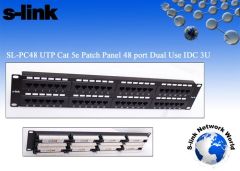 S-link  SL-PC48 48 Port Cat5 Utp Patch Panel