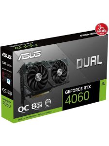 Asus GeForce Dual-RTX4060-O8G-V2 8GB OC 128 Bit GDDR6 Ekran Kartı