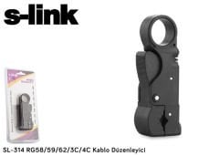 S-link SL-314 RG58-59-62-3C-4C Kablo Ucu Soyucu