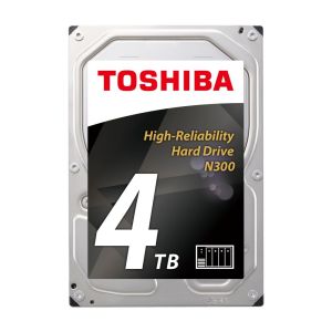 Toshiba 4TB N300 HDWQ140UZSVA 7200RPM 3.5'' 128MB Cache Sata 3 NAS Disk