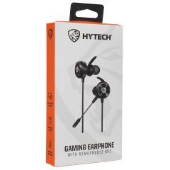 Hytech HY-GK3 3,5 Oyuncu Esnek Mikrofonlu Siyah Kulakiçi Kulaklık
