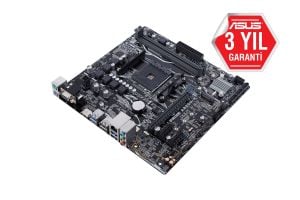 Asus Prime A320M-K AMD AM4 32GB DDR4 3200Mhz M2 Vga-Hdmi mATX Anakart