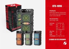 KTS 1096 Siyah Bluetooth M-sd-Usb RGB  Speaker