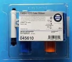 Fargo 045610 DTC1500 YMCk Renkli Ribbon Tek Yüze 500 Renkli Baskı
