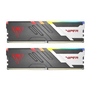 Patriot Viper Venom RGB 32GB (2x16GB) DDR5 6800MHz CL34 Gaming Ram (Bellek) (PVVR532G680C34K)