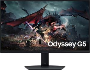 Samsung 27'' Odyssey LS27DG502EUXUF 2K 1ms 180Hz DisplayHDR 400 FreeSync Pivot IPS Oyuncu Monitör