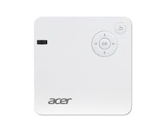 ACER C202i LED WVGA 854x480 300AL HDMI USB 5000:1 BATARYALI TRIPOD MINI WIFI PROJEKTOR