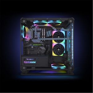 Thermaltake TH CL F136 PL14SW A 14 RGB 3x14cm Yüksek Statik Basınçlı Radyatör Fan Kiti