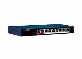 Hikvision DS-3E0109P-E-M 8 Portlu 10-100 Fast Ethernet Switch- 8 Port Poe 60W