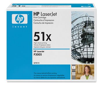 HP 51X Black Siyah 13.000 Sayfa Toner Q7551X