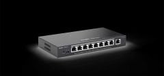 Ruijie-Reyee RG-ES209GC-P 8 Port POE+ 10-100-1000Mbps+1Port 10-100-1000Mbps Yönetilebilir Çelik 120W