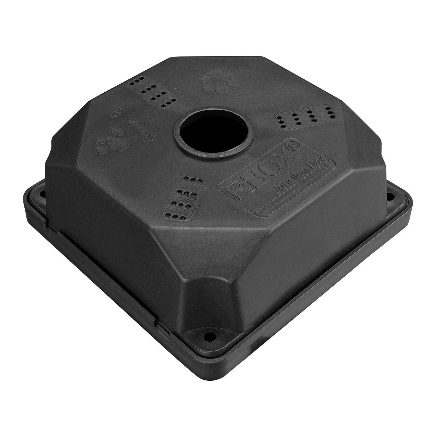 Rbox WX8 Kamera Montaj Büyük Boy 10lu Paket Buat Taban Dahil Siyah