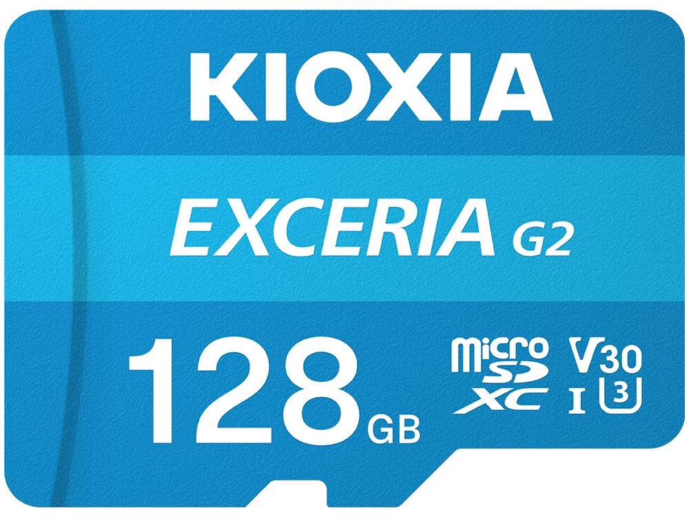 128GB MICRO SDXC C10 100MB/s KIOXIA LMEX2L128GG2