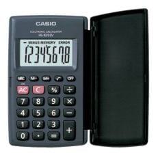 Casio HL-820LV-BK 8 Hane Siyah Cep Tipi Hesap Makinesi