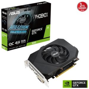 Asus Phoenix GTX1650 OC V2 PH-GTX1650-O4GD6-P-EVO 4GB GDDR6 128Bit DX12 Gaming (Oyuncu) Ekran Kartı