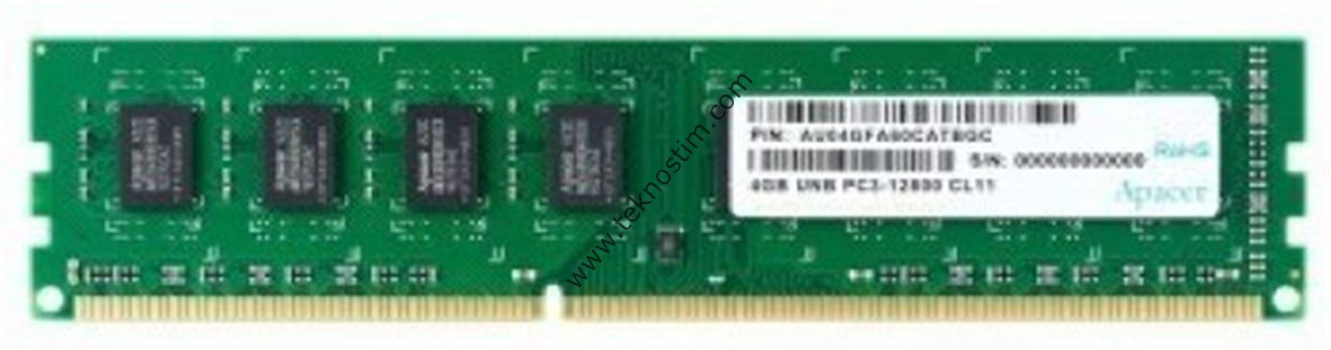 Apacer 4GB DDR3 1333MHz Non-ECC CL9 DIMM Pc Ram