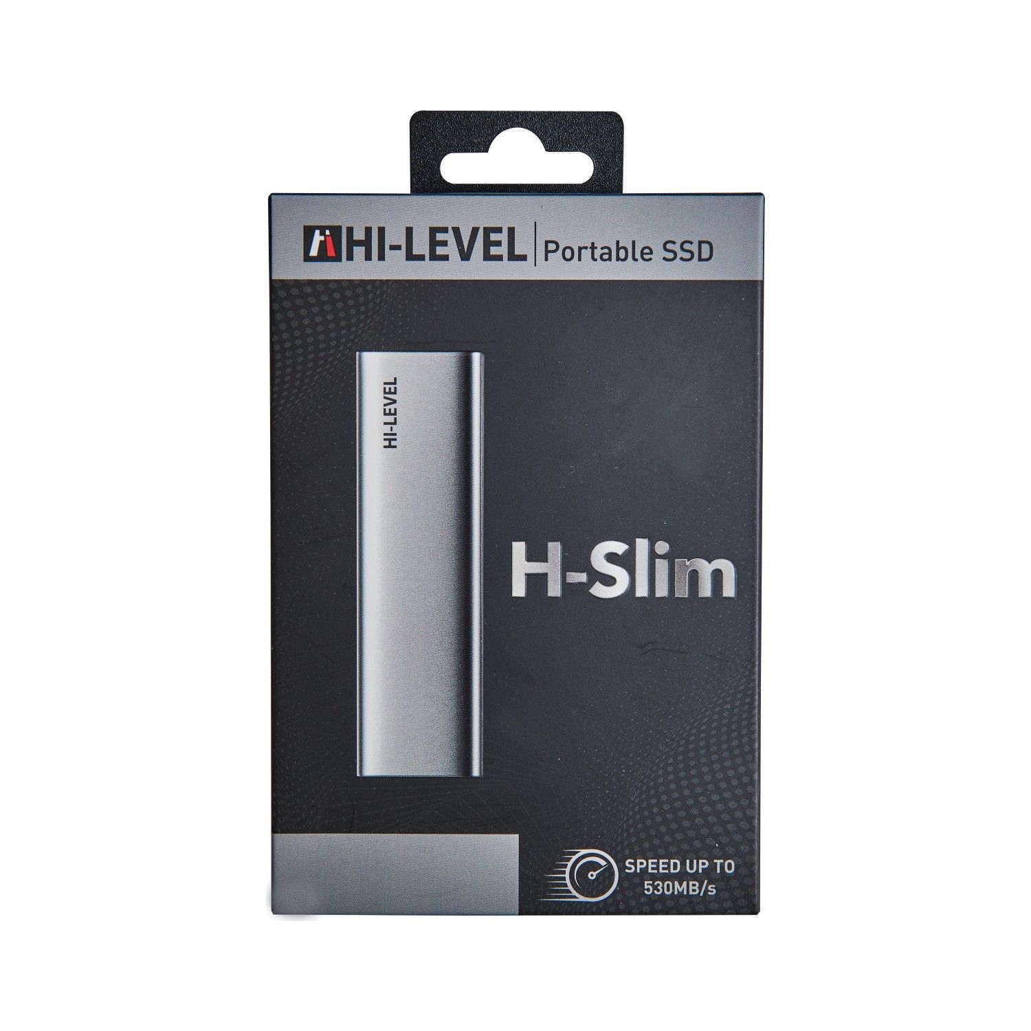 Hi-Level H-Slım 256GB Speed Up To 530MB-S USB 3.2 Type-C Portable SSD HLV-HSLIM-256 Harici Ssd