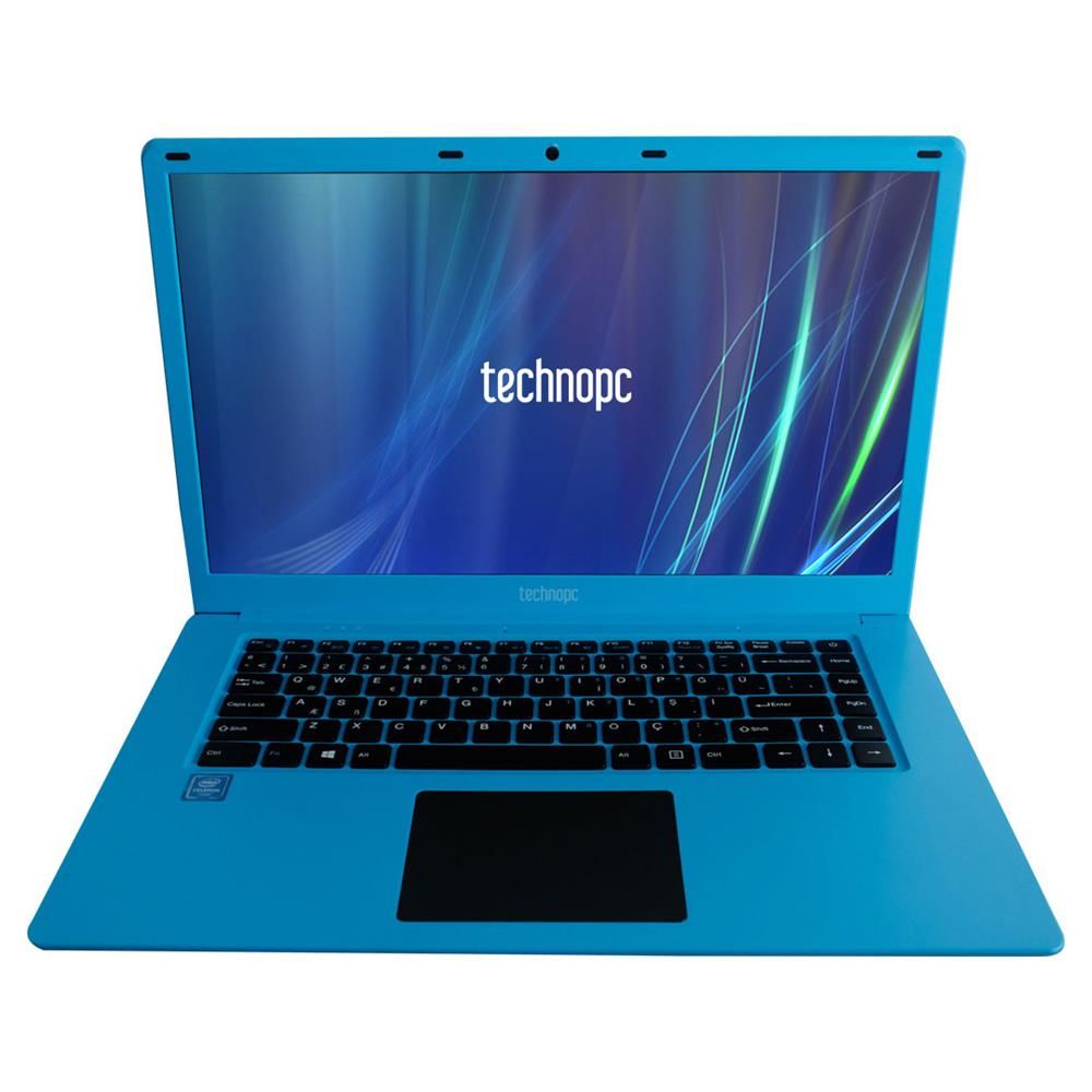 Technopc TI15N33 N3350E 4GB RAM 128GB +240GB SSD Freedos Mavi 15.6'' Notebook