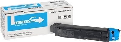 Kyocera TK-5140C Cyan Mavi Orjinal Fotokopi Toneri Ecosys M6030-6530 P6130 5.000 Sayfa