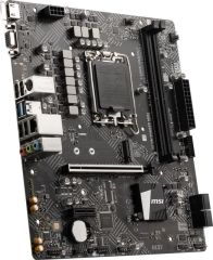 MSI H610M BOMBER DDR4 SOKET 1700 DDR4 3200(OC) PCI-E Gen 4 ,HDMI VGA M.2 USB3.2 1x 1G LAN mATX