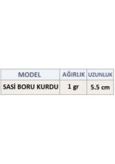 Effe Sasi Boru Kurdu 5.5 cm (W196)