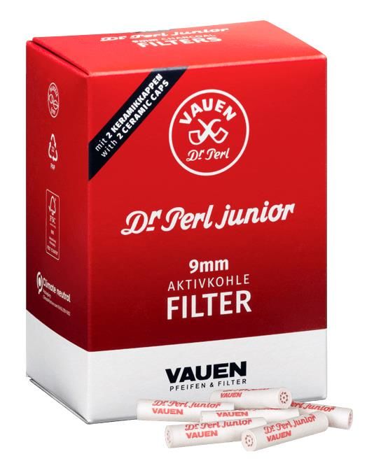 Vauen Dr.Perl Pipo Filtresi 9mm 180 li Paket