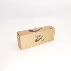 Dapper Poker Pipo Gri 9mm Filtreli  (Mavi Bilezik)