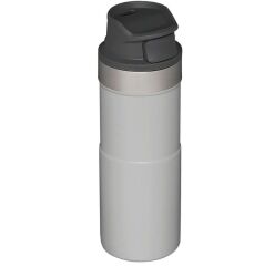 İnce Gövde Classic Trigger-Action Travel Mug 0,35 Litre(12 Oz) - Stanley Klasik Tek El Termos Bardak - Ash