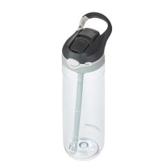 Contigo Ashland Tren Tek El Bas İç Kapaklı Su Matarası 720ml 2191384 - Şeffaf