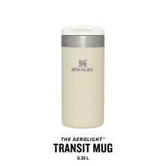 Stanley The AeroLight Transit Termos Bardak 0.35 Lt - (12 OZ) Cream Metallic