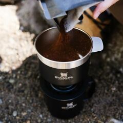 The Perfect-Brew Pour Over (Kahve Demleyici) - Matte Black Pebble