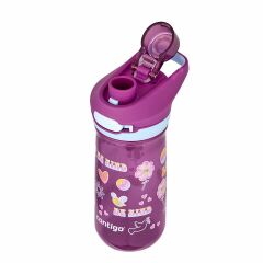 Contigo Jessie Tritan Bas İç Kapaklı Çocuk Suluğu 420ml - Pembe