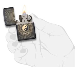 Zippo Ying Yang Dizayn Çakmak