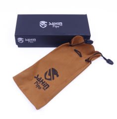 Şahin Kırmızı Yıldız Bulldog 9mm Filtreli Siyah Saplı Pipo