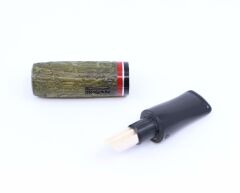 Pipsan Toscanello  Backwoods İşlemeli Ağızlık Yeşil - Kırmızı/Siyah Şeritli