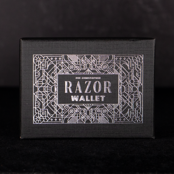 RAZOR WALLET by Dee Christopher Black