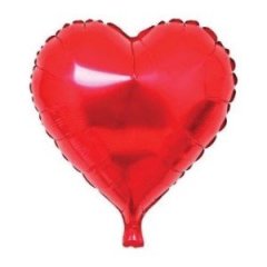 Kırmızı Kalp Folyo Balon 60 cm 5 Adet