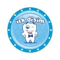 8 Adet İlk Dişim Karton Tabak Diş Buğdayı Erkek Parti Tabağı