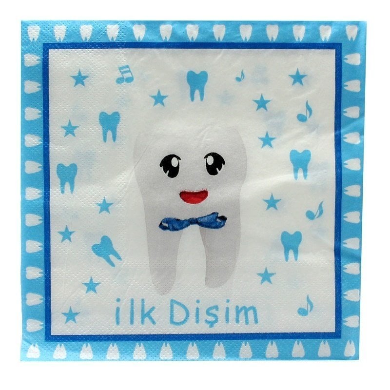 İlk Dişim Mavi Peçete