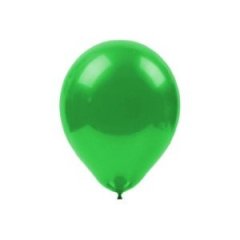 Baskısız Metalik Balon Yeşil 100'lü