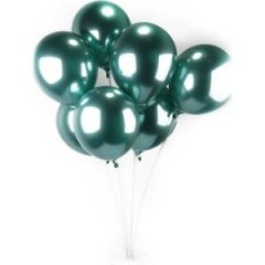 Krom Yeşil Balon ve Balon Standı