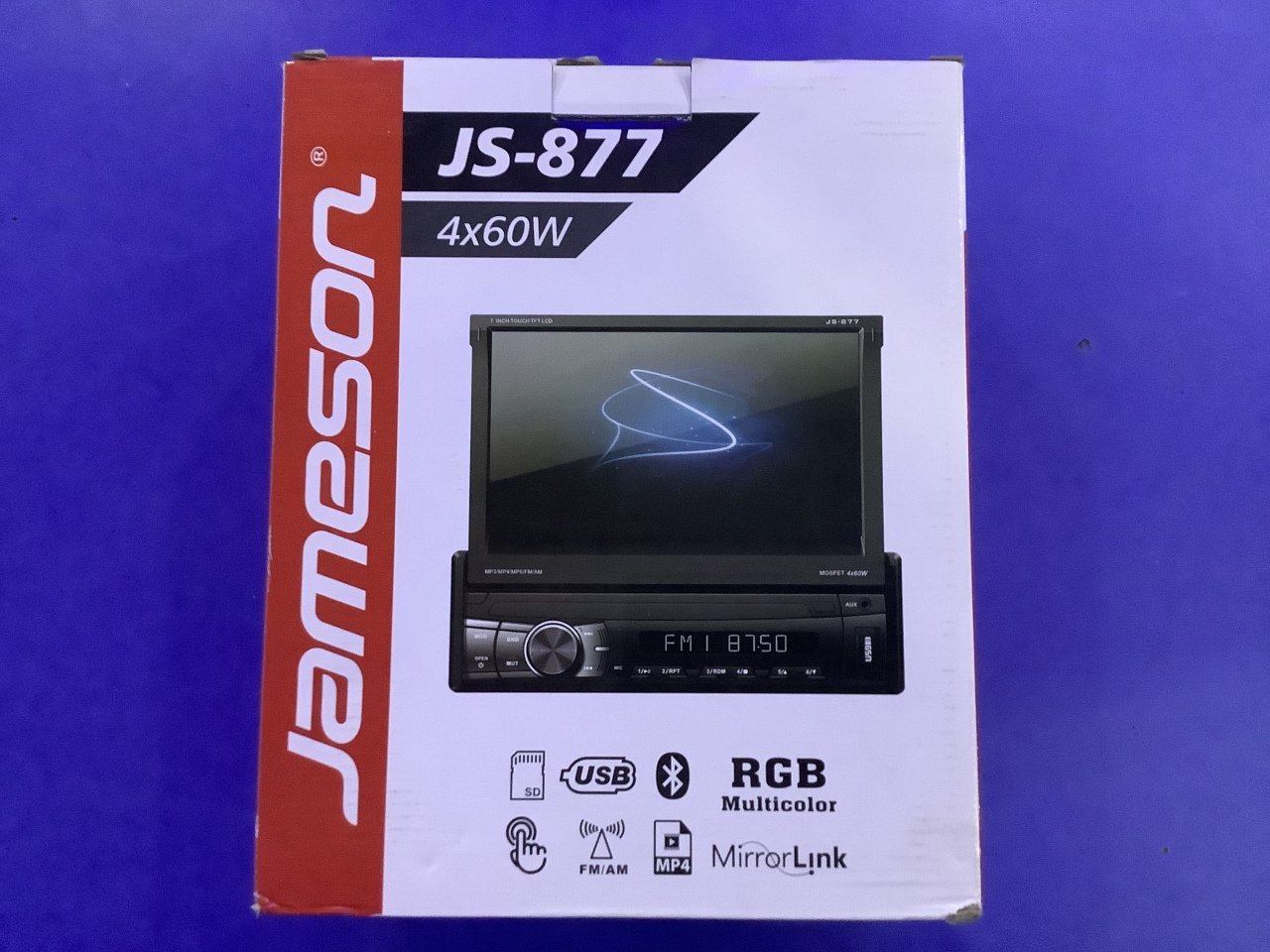Jameson JS-877 USB'li Indash Navigasyon Oto Teyp
