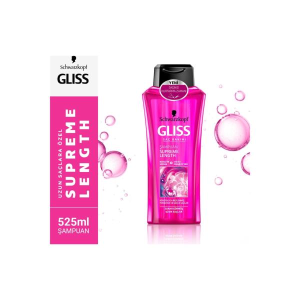 Gliss Şampuan Supreme Length 525 ml