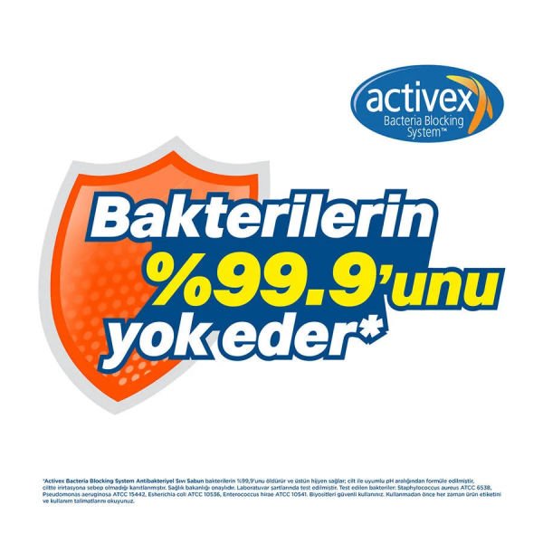 Activex Antibakteriyel Aktif Koruma Sıvı Sabun 1 lt