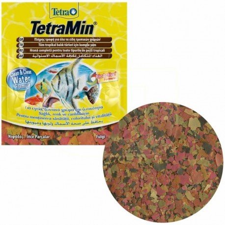 Tetramin Flakes pul balık yemi 12 Gram (Zarf)