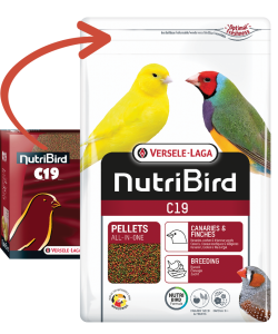 Versele Laga Nutrıbırd C19 Kanarya - Finch Pelet Yem 10kg
