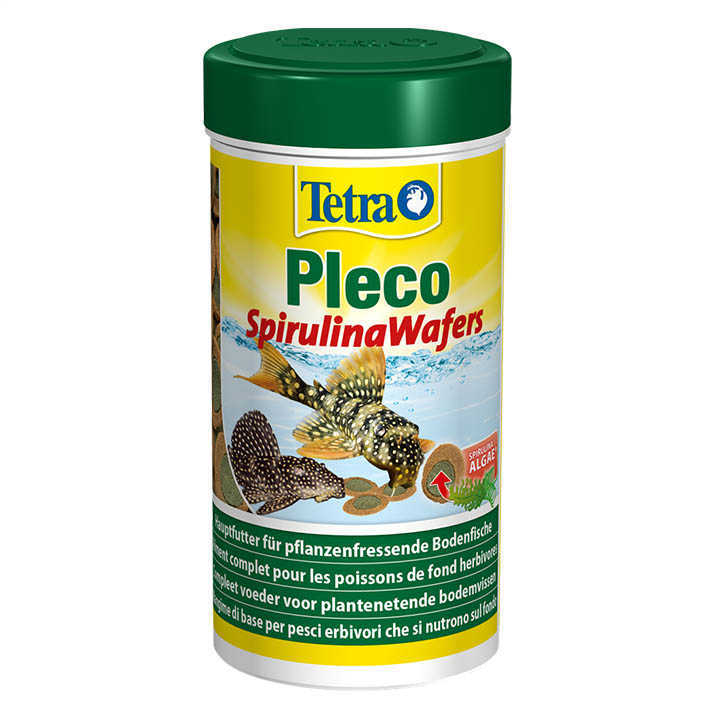 Tetra Pleco Spirulina Wafers 250 ml orjinal kutu